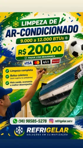 Limpeza de Ar Condicionado 