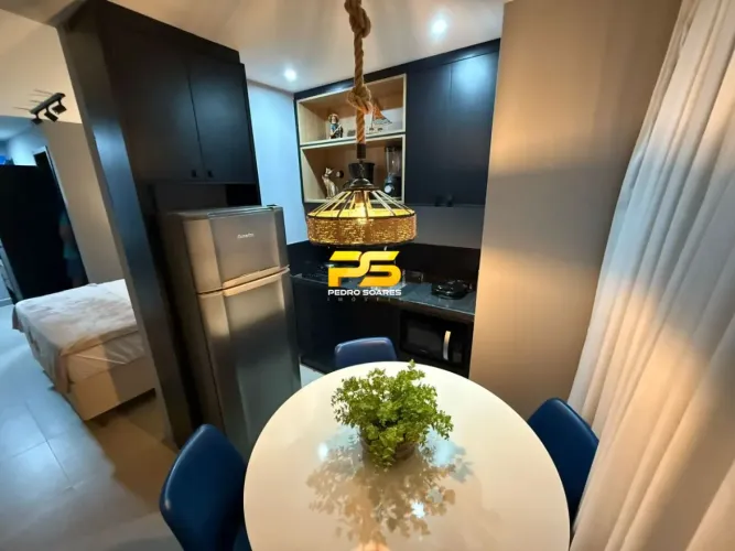 Flat com 1 dormitório para alugar, 24 m² por R$ 2.800,00/mês - Intermares - Cabedelo/PB RE