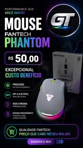 Mouse Fantech Phantom ii VX6 Novo