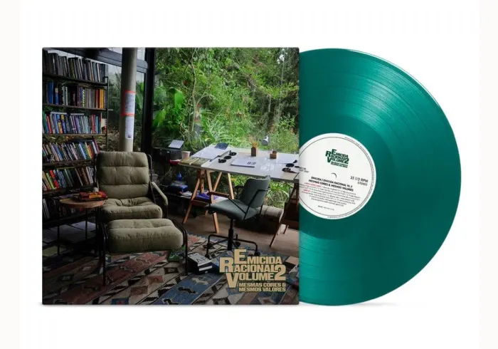 Vinil Emicida Racional Volume 2 - As mesmas cores e mesmos valores