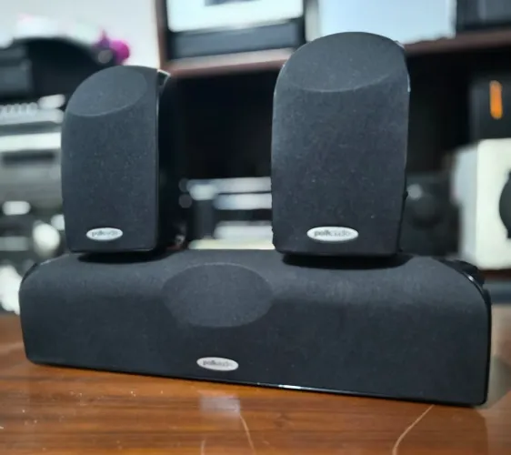 CAIXAS POLK ÁUDIO HOME THEATER