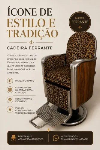 CADEIRA FERRANTE À VENDA R$ 2.000,00