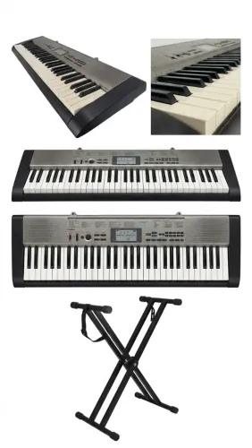 Teclado Casio CTK-1300 Impecável com Suporte - 61 Teclas