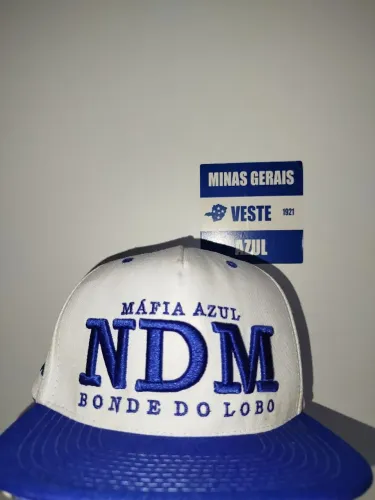 Boné Máfia azul