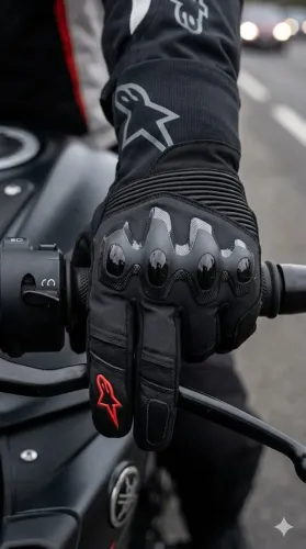 Luva Alpinestars Big Trail Premium 100% impermeável
