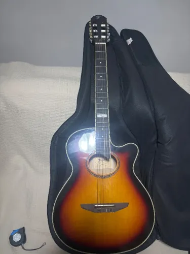 Violão com capa Tagima Acústico