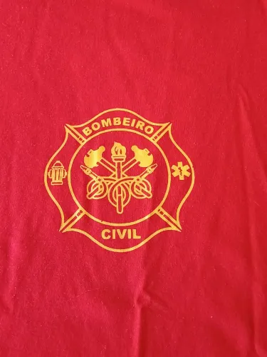 Camiseta bombeiro civil M