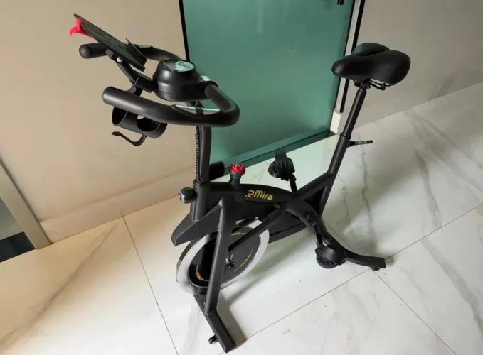 Bicicleta Ergométrica Spinning Rmira 12kg - Estado de Nova