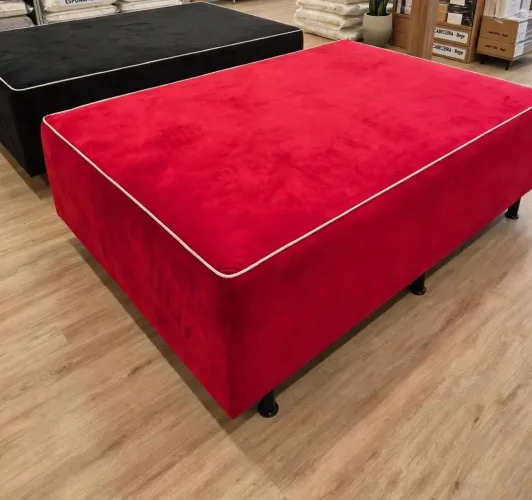 Cama box casal nova bem macia