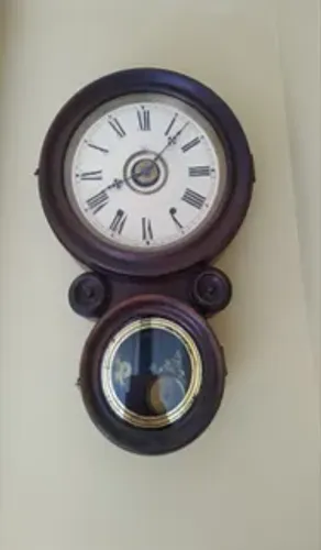 Relógio de parede clássico em formato de 8 (Drop Dial)