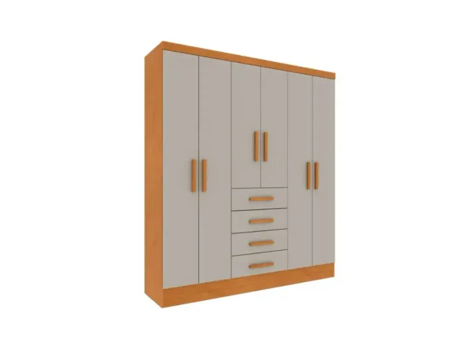 Guarda Roupa 6 Portas ULTIMA PEÇA PRONTA ENTREGA