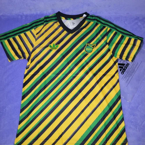 Camisa de time Jamaica "Comemorativa/Bob Marley" 2024 Adidas
