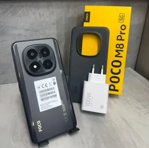 Poco M8 PRO 5G NFC 8ram 256gb - preto