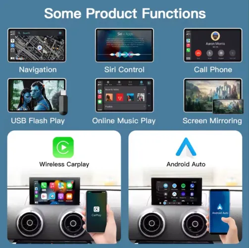 CarPlay Android Auto Audi A3 