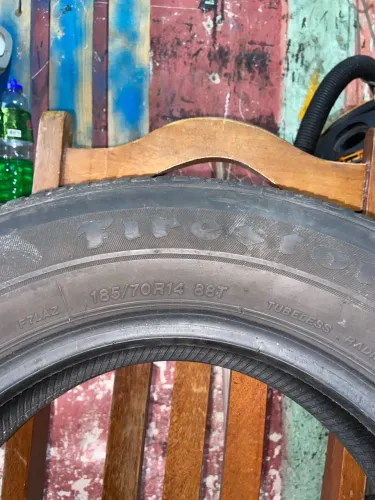 PNEUS SEMINOVOS ARO 14, 15 E 16