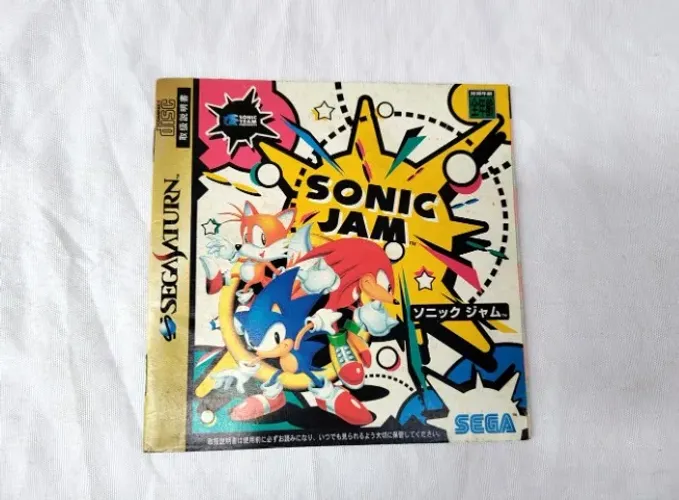 Manual De Instruções Original Japonês Sonic Jam Sega Saturn