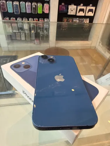 Iphone 13 128 - azul - semi novo Bateria 87 %