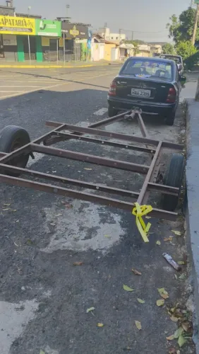 Estrutura para semirreboque