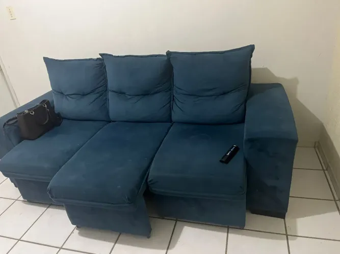 sofá cama novo 