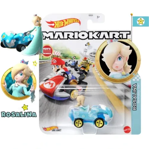 Hot Wheels Mario Kart Rosalina Birthday Girl