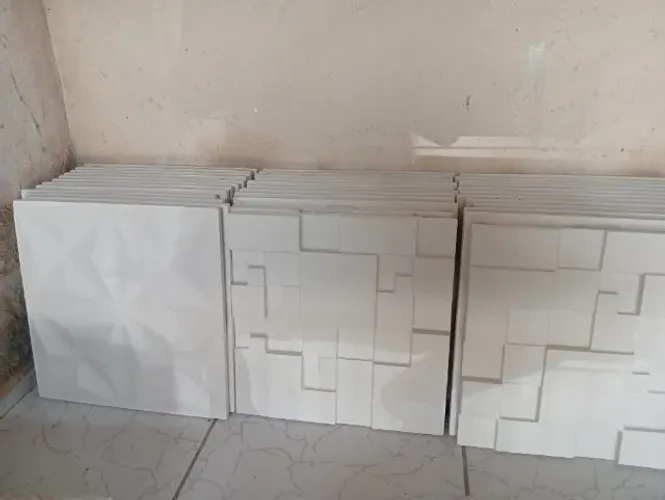Placa de gesso 3D 40x40 preço 5,00 por peça faço entrega 