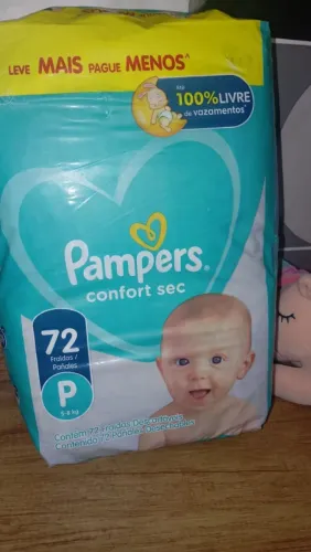 Fralda Pampers Comfort Sec