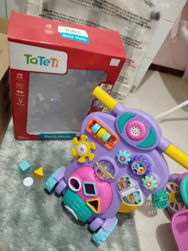 Andador infantil bebê piloto