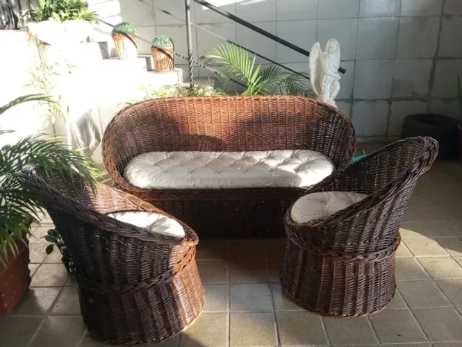 terraço em Vime