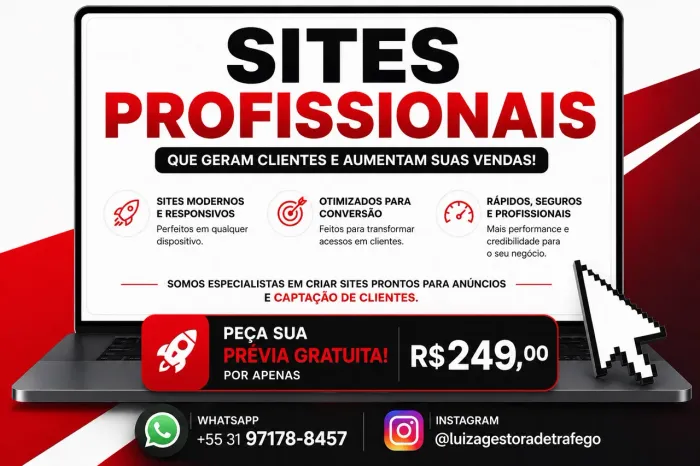 SITE PROFISSIONAL- Agência de marketing