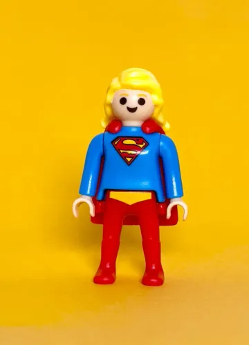 DC Playmobil Kinder Ovo Supergirl