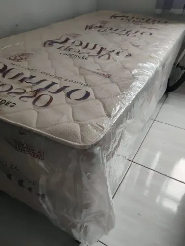 Cama box solteiro ortopédica 