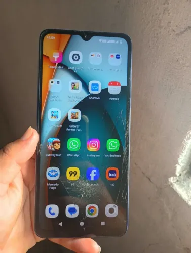 Vendo Ou Troco Redmi A3 64G TD BM Pegando TD Ok Trincado n interfere Nada Pra hoje