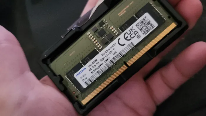 Memória DDR5 8GB notebook Samsung 5600mhz