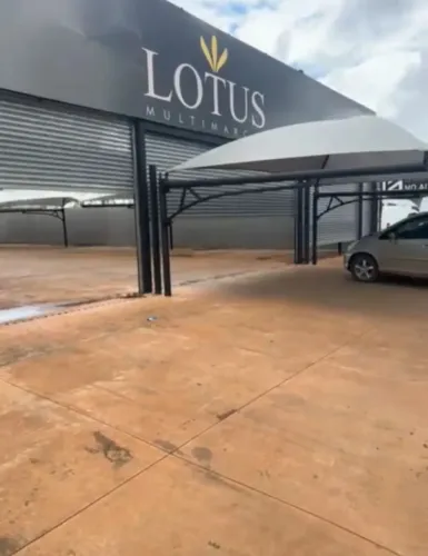 Loja varejista alugada em lote de 1120m² no SCIA QD 15 - CIDADE DO AUTOMÓVEL- BRASÍLIA-DF