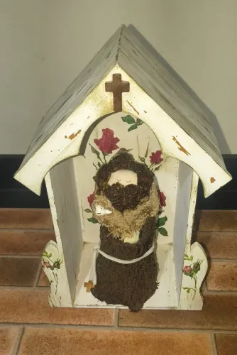 Oratório com São Francisco