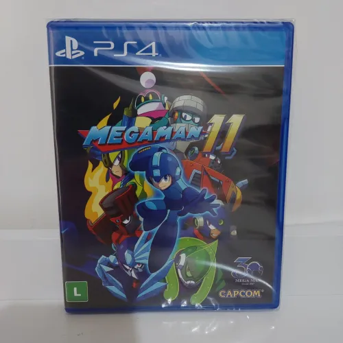 ( NOVO ) ( LACRADO ) Mega Man 11 PS4 PS5 Midia Fisica
