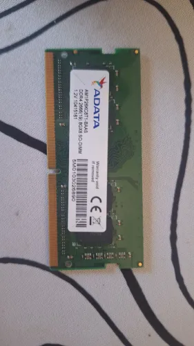 Memória RAM ADATA 8GB DDR4 2666MHz Notebook SO-DIMM | Funcionando 100% (produto sem caixa)