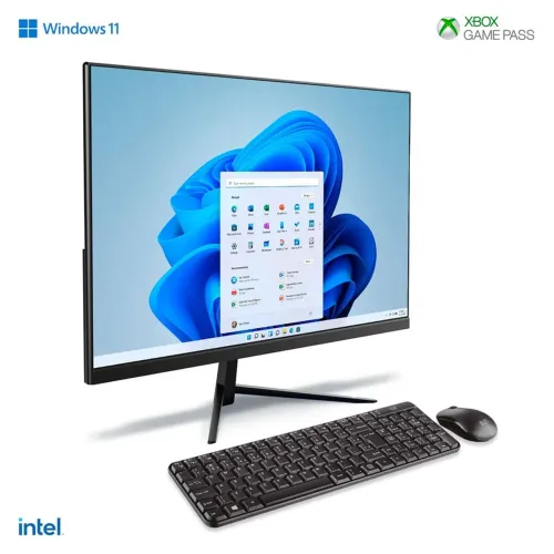 Novo All in One Ultra 23,8 Full HD Core i3 12GB RAM DDR4 SSD NVMe 256GB Windows 11 ps5