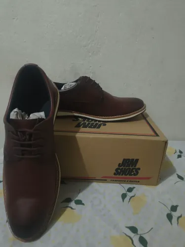 SAPATO SOCIAL MARROM