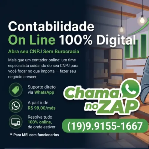 Contabilidade Online | Abertura de CNPJ, MEI e Imposto de Renda