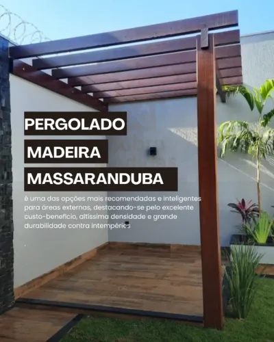 Pergolado de Massaranduba