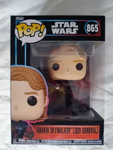 Funko pop Anakin Skywalker (Jedi general) IMPORTADO com cabeça movel