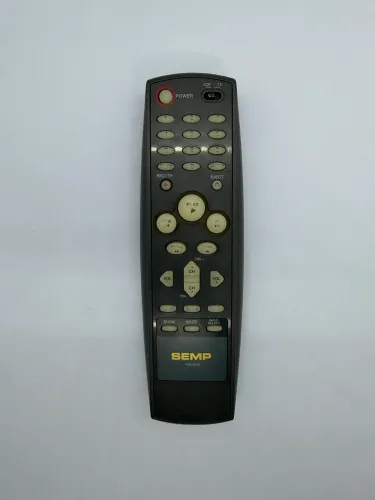 Controle Remoto Original SEMP VCR-3020 Videocassete VHS Antigo