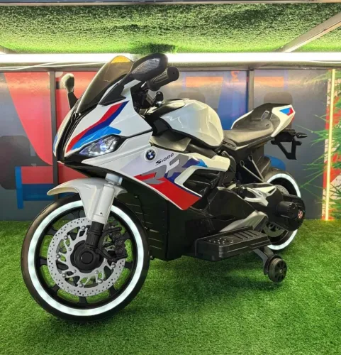 Moto Elétrica Infantil Grande Bmw S1000rr 12v Novo Lacrado