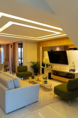 Casa de alto padrão próxima ao clube com 4 suítes + DCE e área gourmet completa,  ALUGUEL 