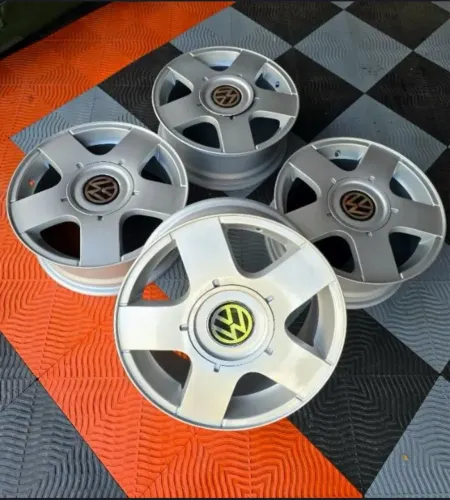 4 Rodas Originais VW - Fox / Polo / Golf | Jogo Completo