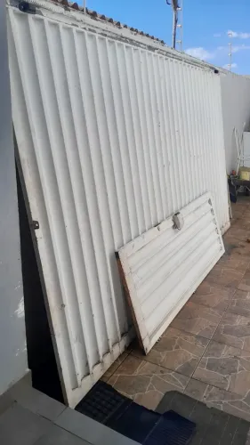 Portão garagem e social