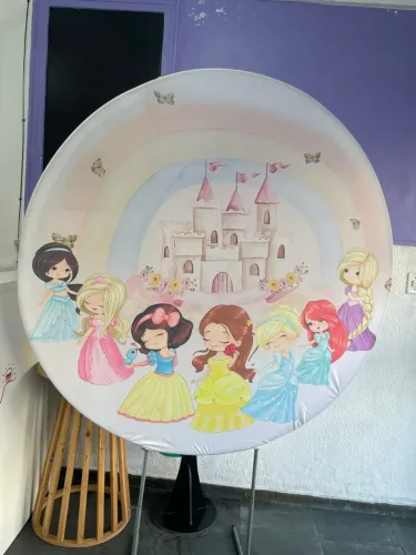 Painéis Sublimados Princesas Cut