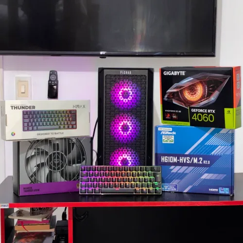 ? PC GAMER i5 12400F + RTX 4060 + Monitor Acer 180hz