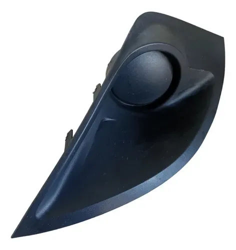 Moldura Farol Milha Direito Ford Fiesta 2010 2014 Detalhe Preto Direito